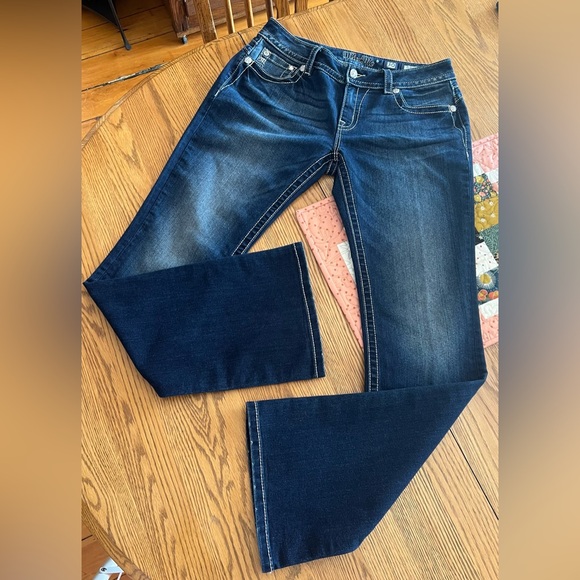 Miss Me Embellished Mid Rise Boot Jeans 30/33💎 - Picture 7 of 16